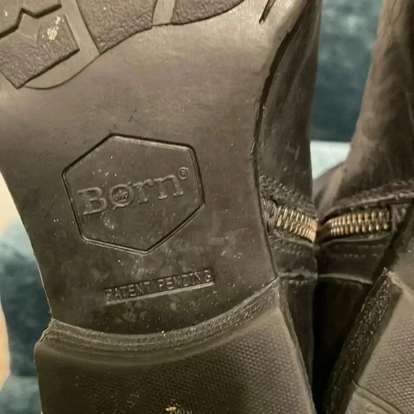 Borne Wide Calf 7M Leather Boots - Picture 7 of 8